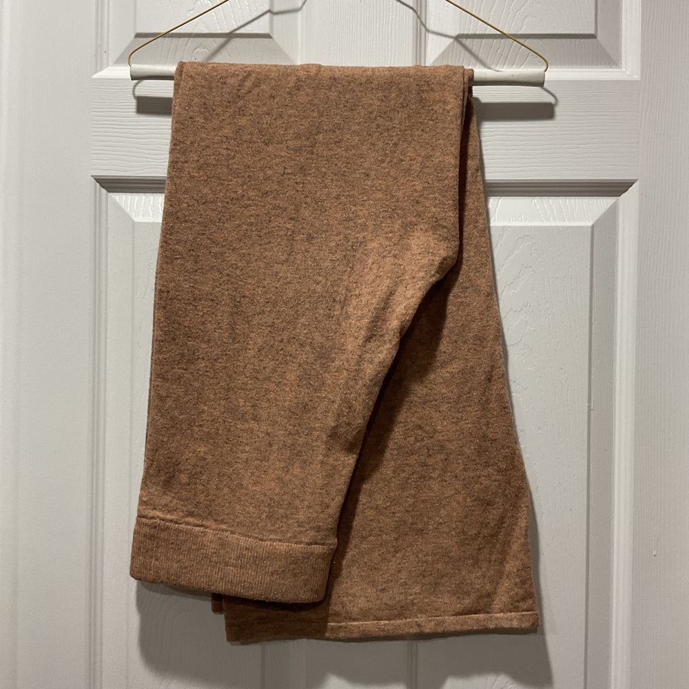 Rust colored wide leg very soft stretch pants M 8-10